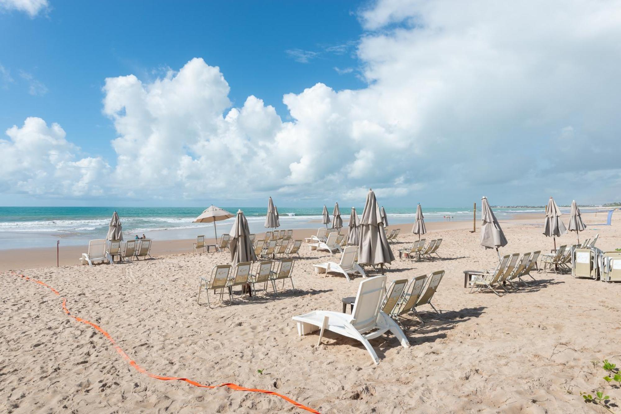 Cupe Beach Living Resort Beira Mar Porto De Galinhas Flat Luxo Sofisticado 3Qts Экстерьер фото